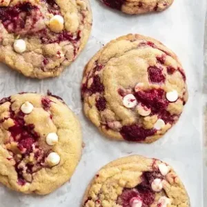 Home raspberry white chocolate, bake at home kit